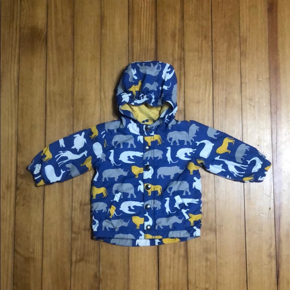 MINI BODEN BABY BOYS JERSEY LINED JACKET 12-18 LN